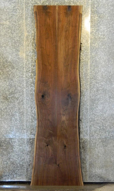 2- Live Edge Black Walnut Countertop, Bar Top Bookmatched Set 2-3